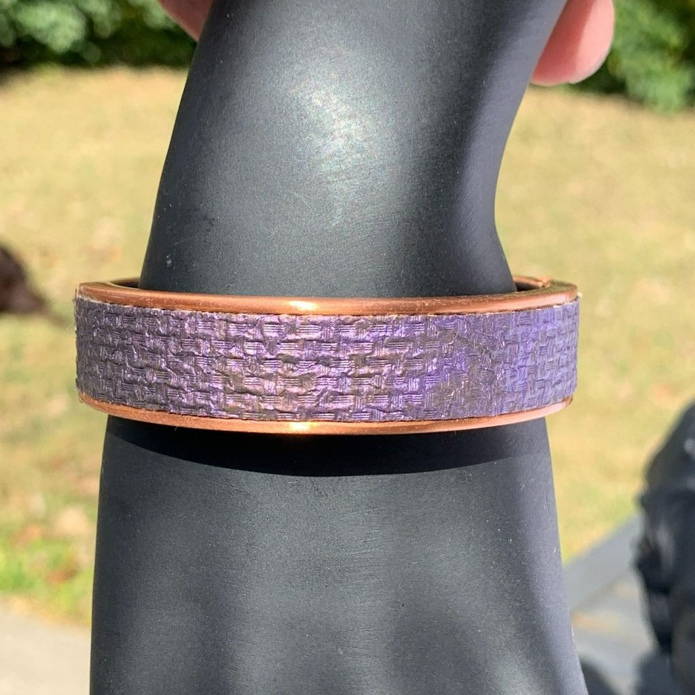 Purple Bangle Women's Bracelet - 2 3/4" Diameter